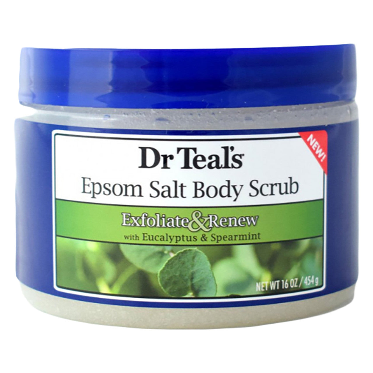 Dr Teal's Body Scrub Exfoliate + Renew Eucalyptus + Spearmint 12 Oz