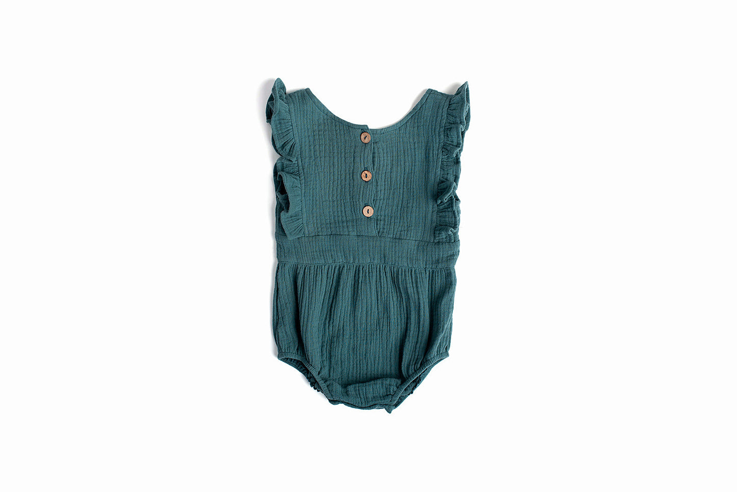 Backless Cotton Romper