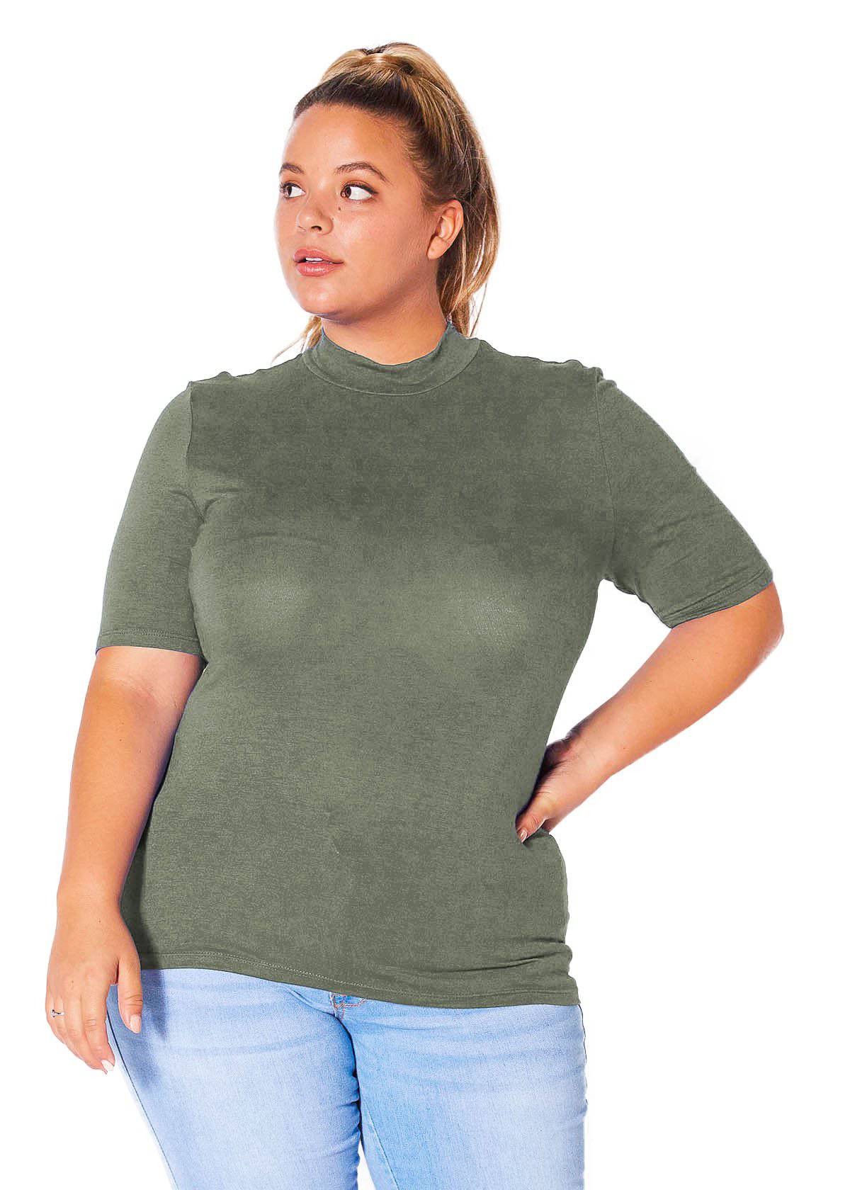 “Your Love” Turtle Neck Fitted Top