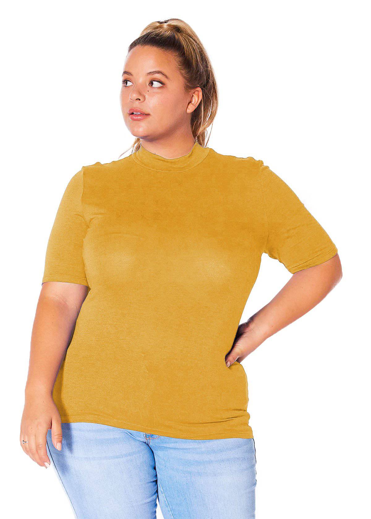 “Your Love” Turtle Neck Fitted Top