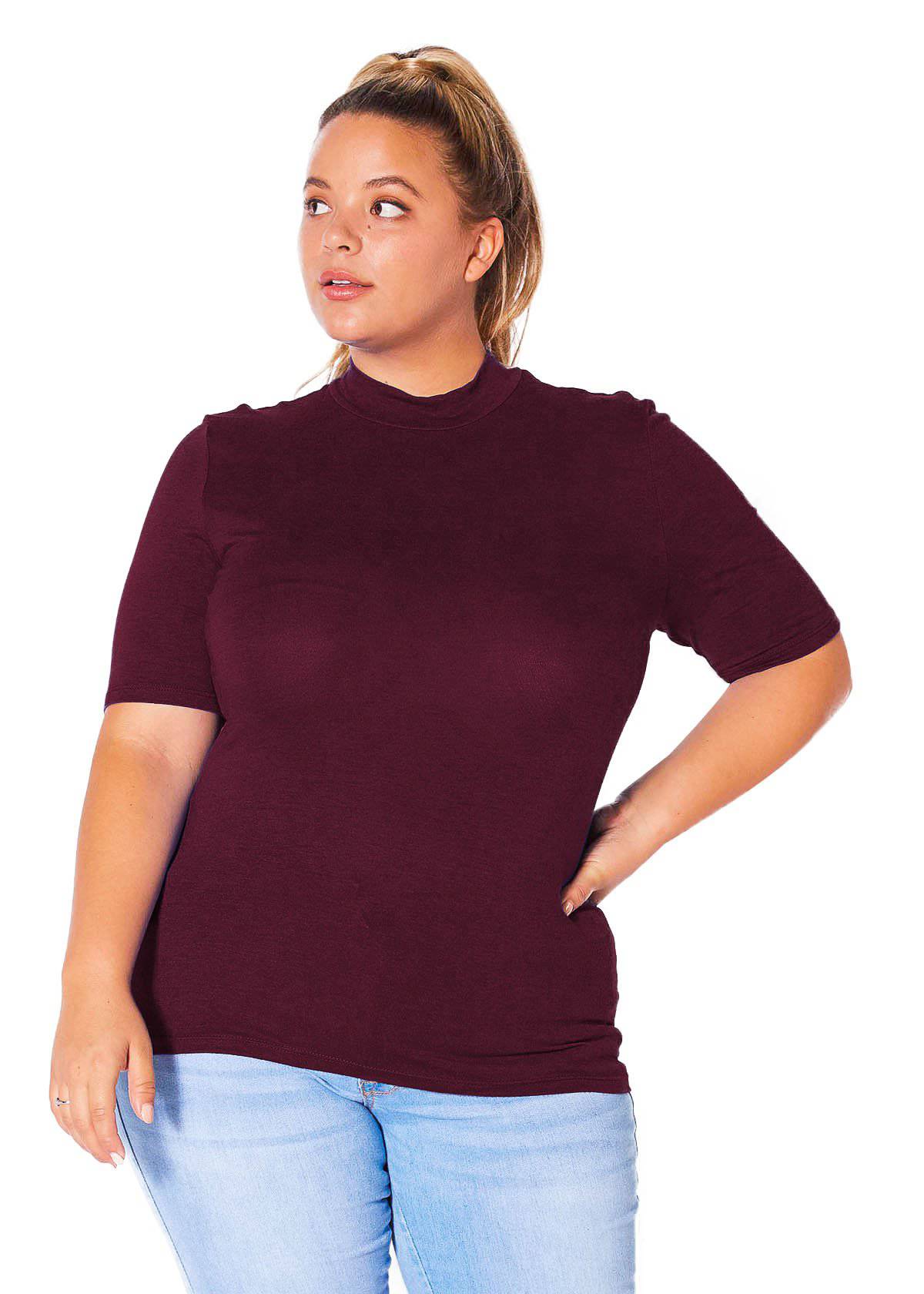 “Your Love” Turtle Neck Fitted Top