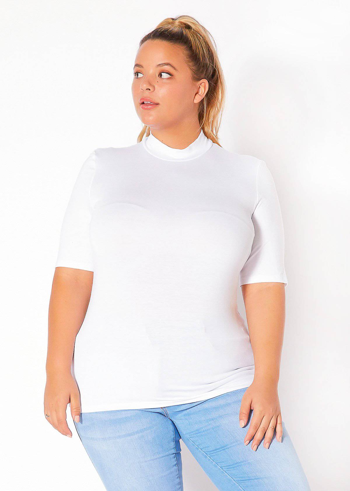 “Your Love” Turtle Neck Fitted Top