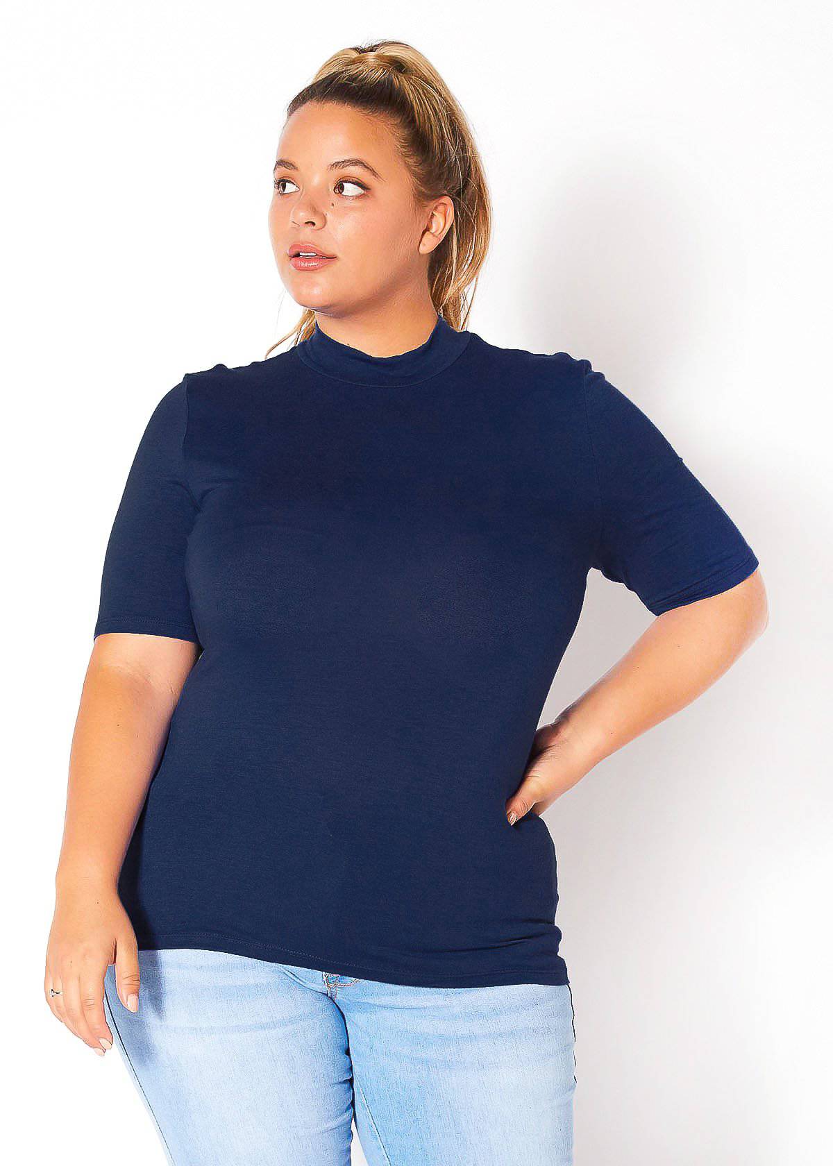 “Your Love” Turtle Neck Fitted Top