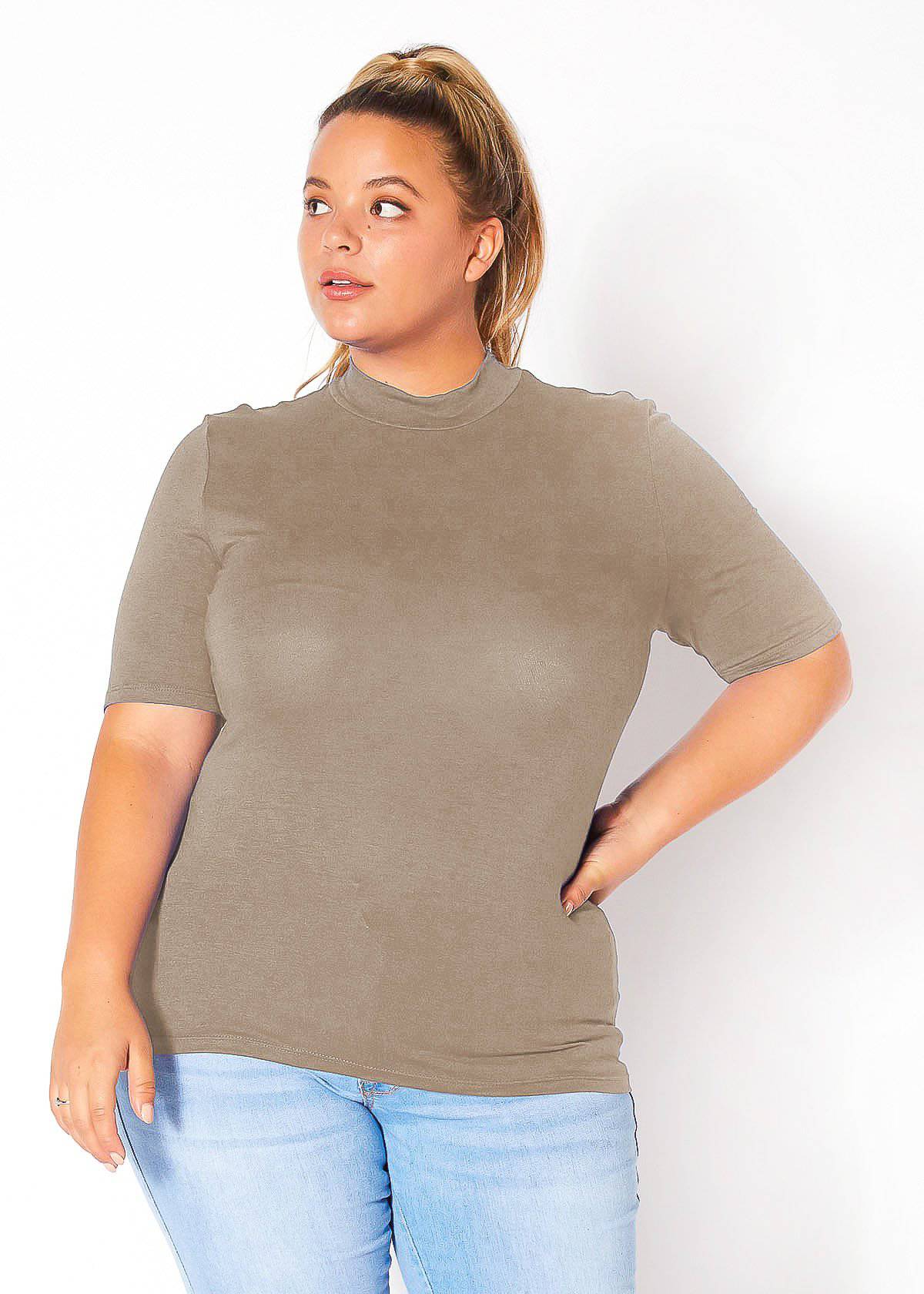 “Your Love” Turtle Neck Fitted Top