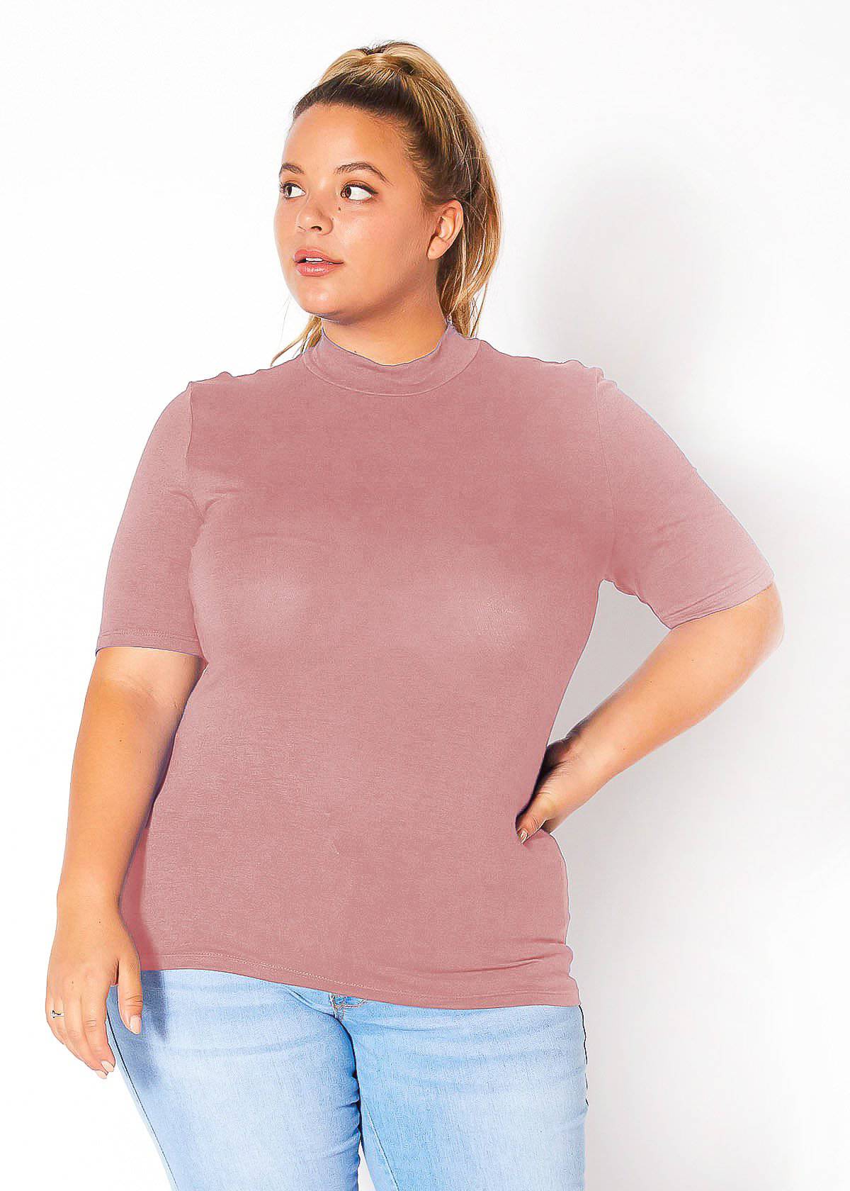 “Your Love” Turtle Neck Fitted Top