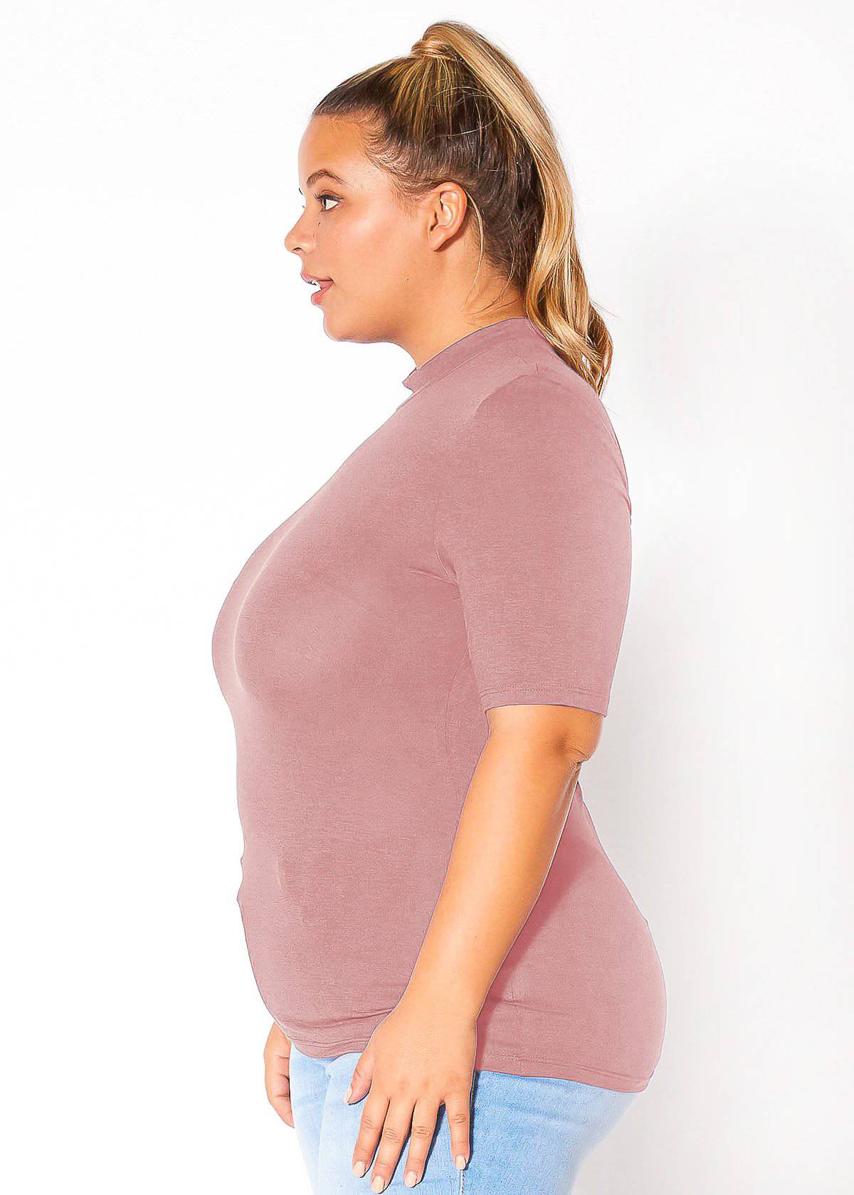 “Your Love” Turtle Neck Fitted Top
