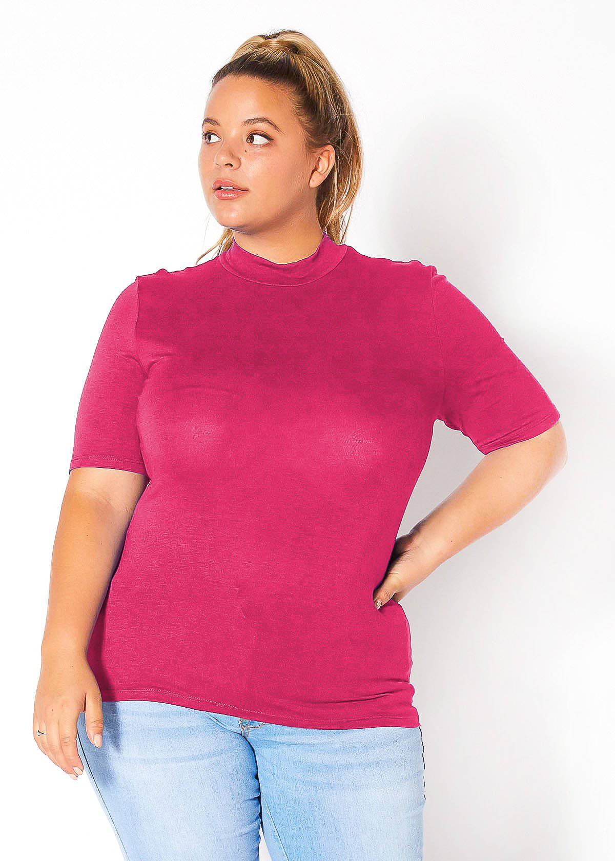 “Your Love” Turtle Neck Fitted Top
