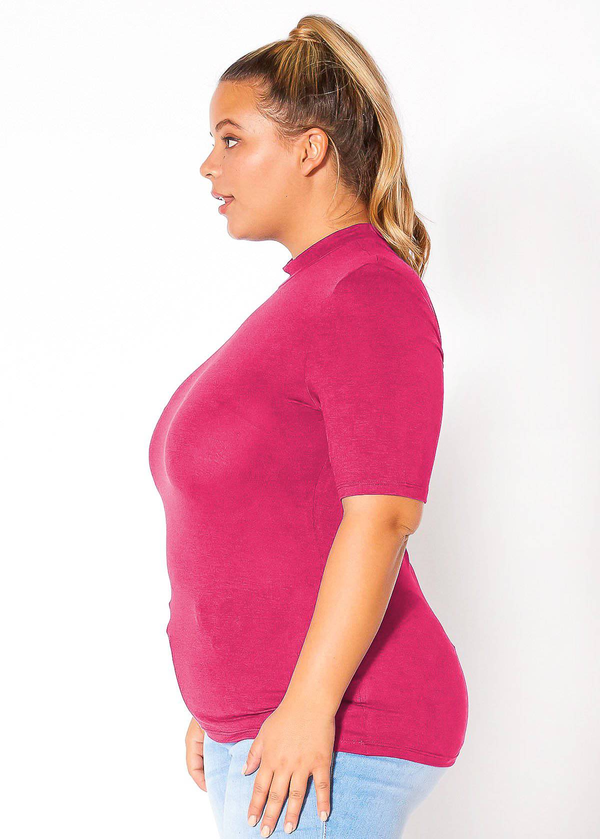 “Your Love” Turtle Neck Fitted Top