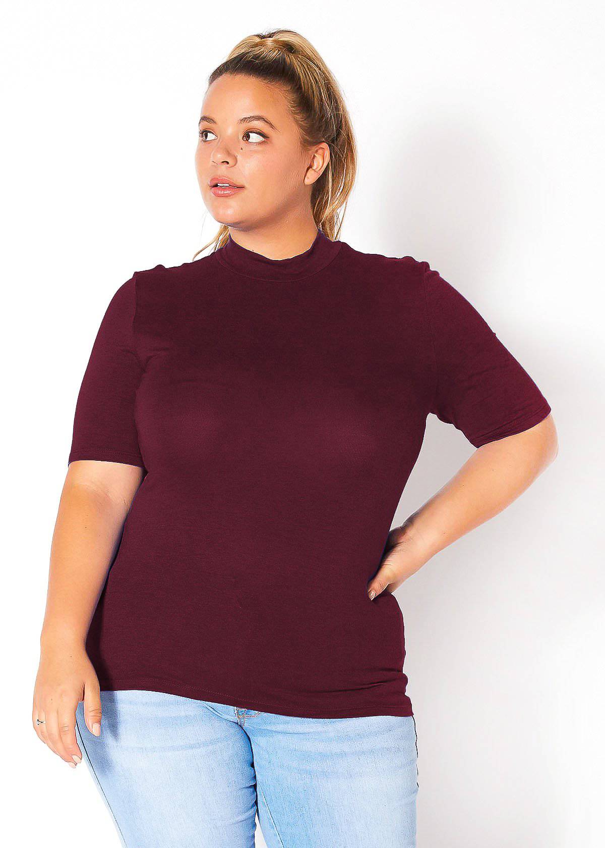 “Your Love” Turtle Neck Fitted Top
