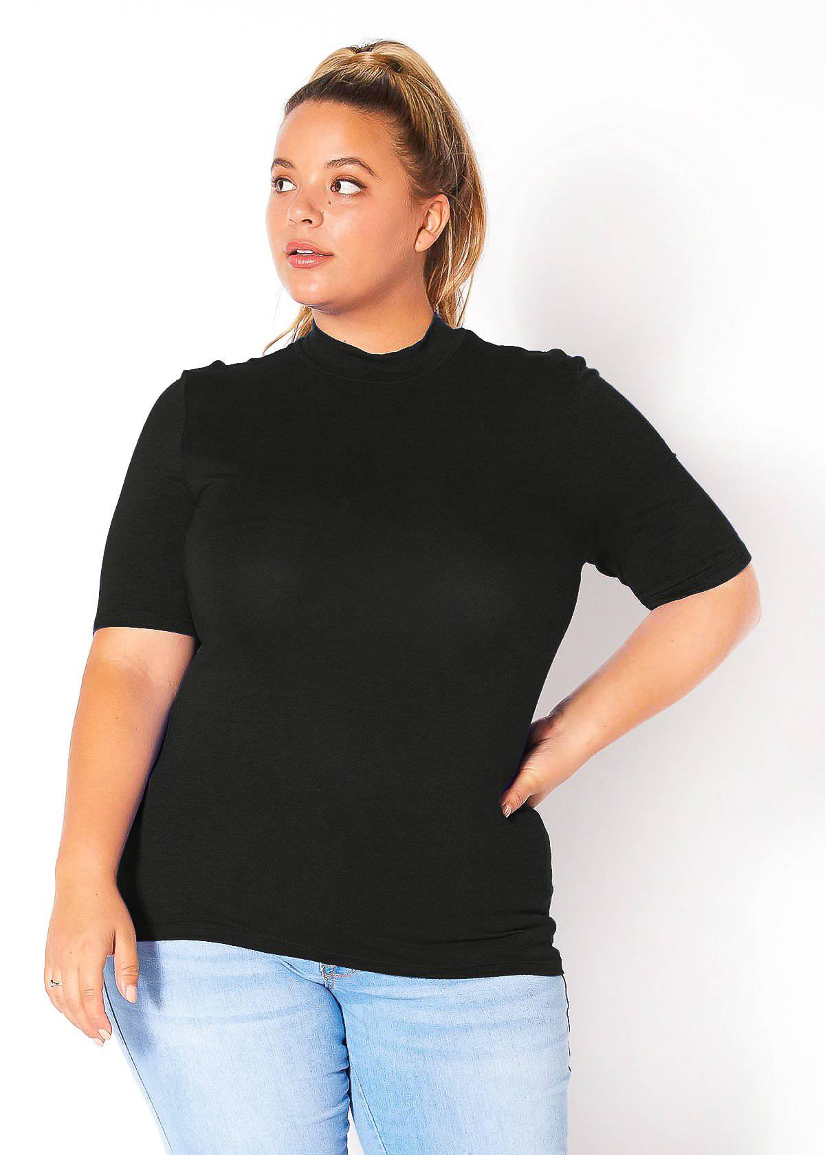 “Your Love” Turtle Neck Fitted Top