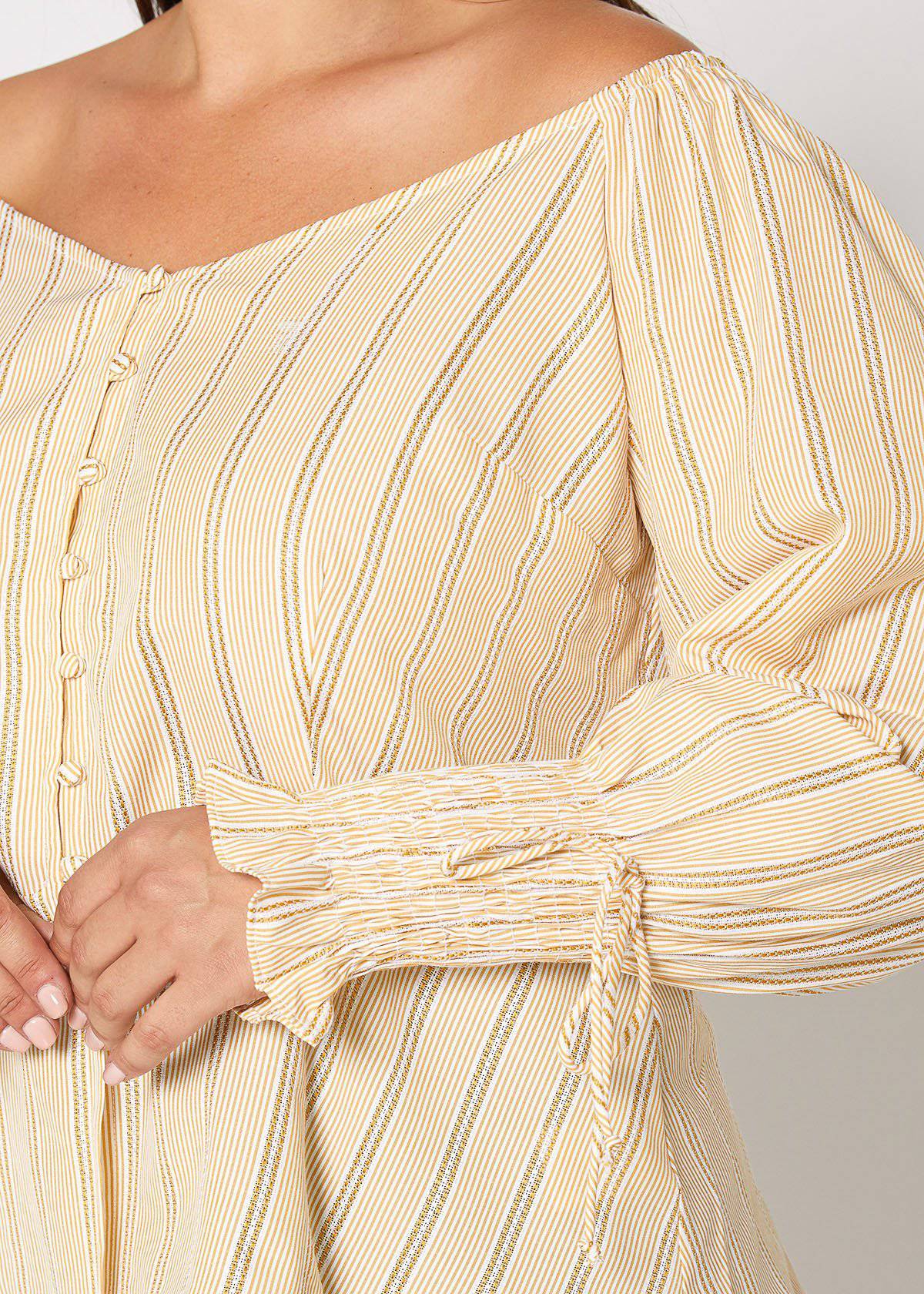 “Beloved” Wrap Blouse