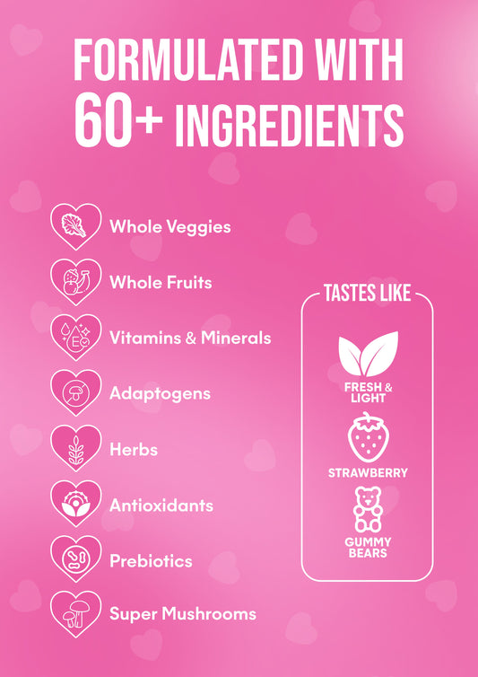 It Girl Snack - Superfood Greens Gummies