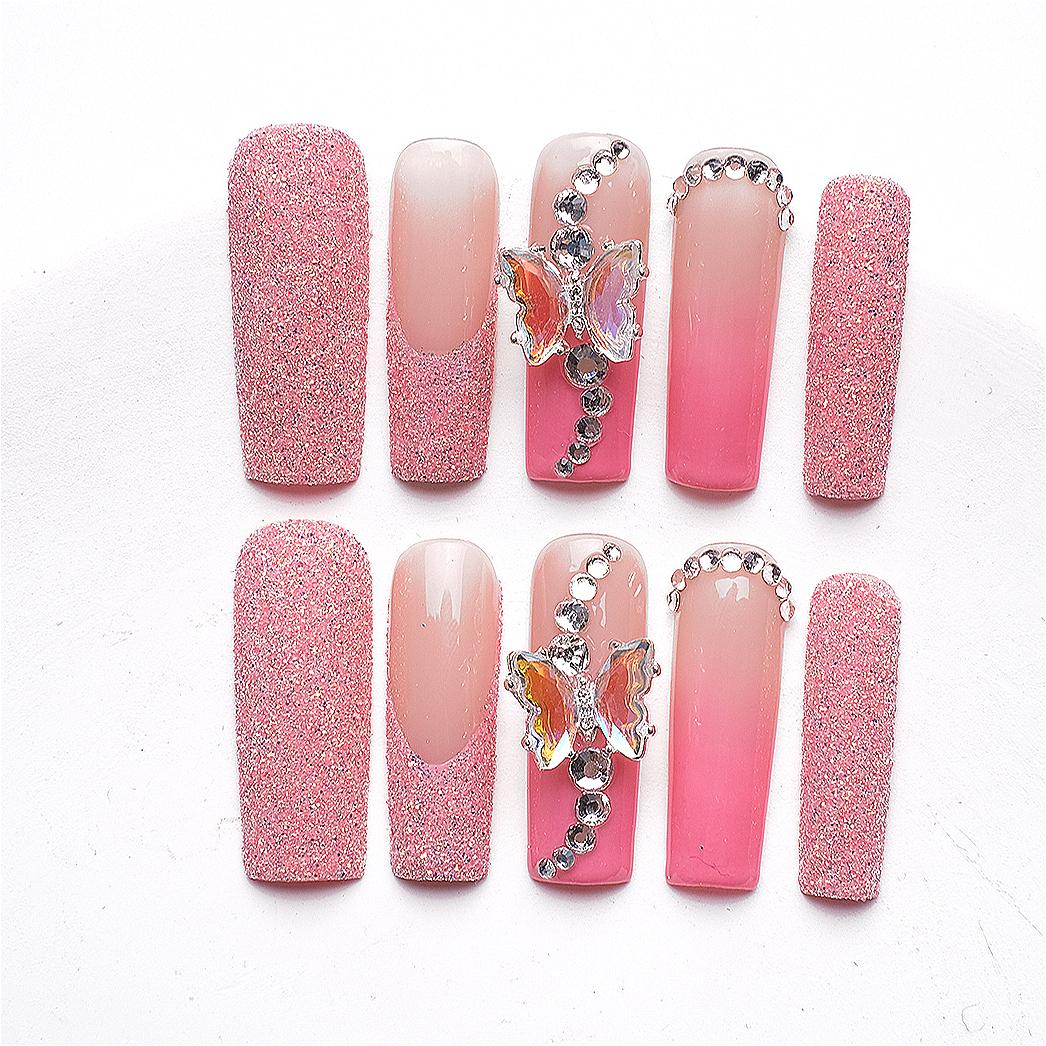 Handmade Nail Wear Nail Art Reusable Press on Nails