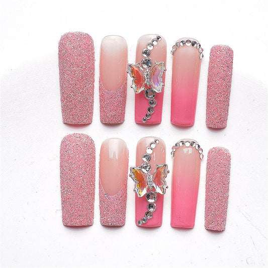 Handmade Nail Wear Nail Art Reusable Press on Nails