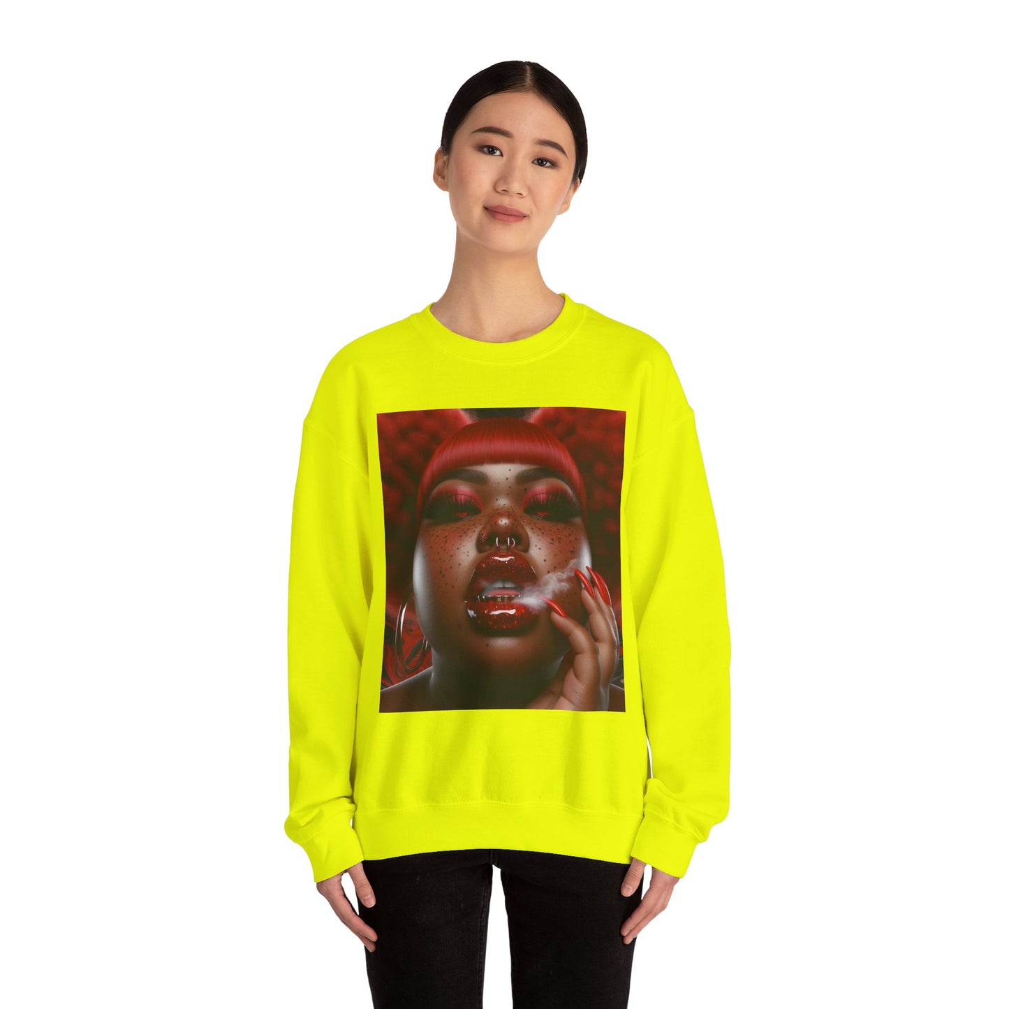 OC Model Manager Patrece Custom Crewneck Sweatshirt