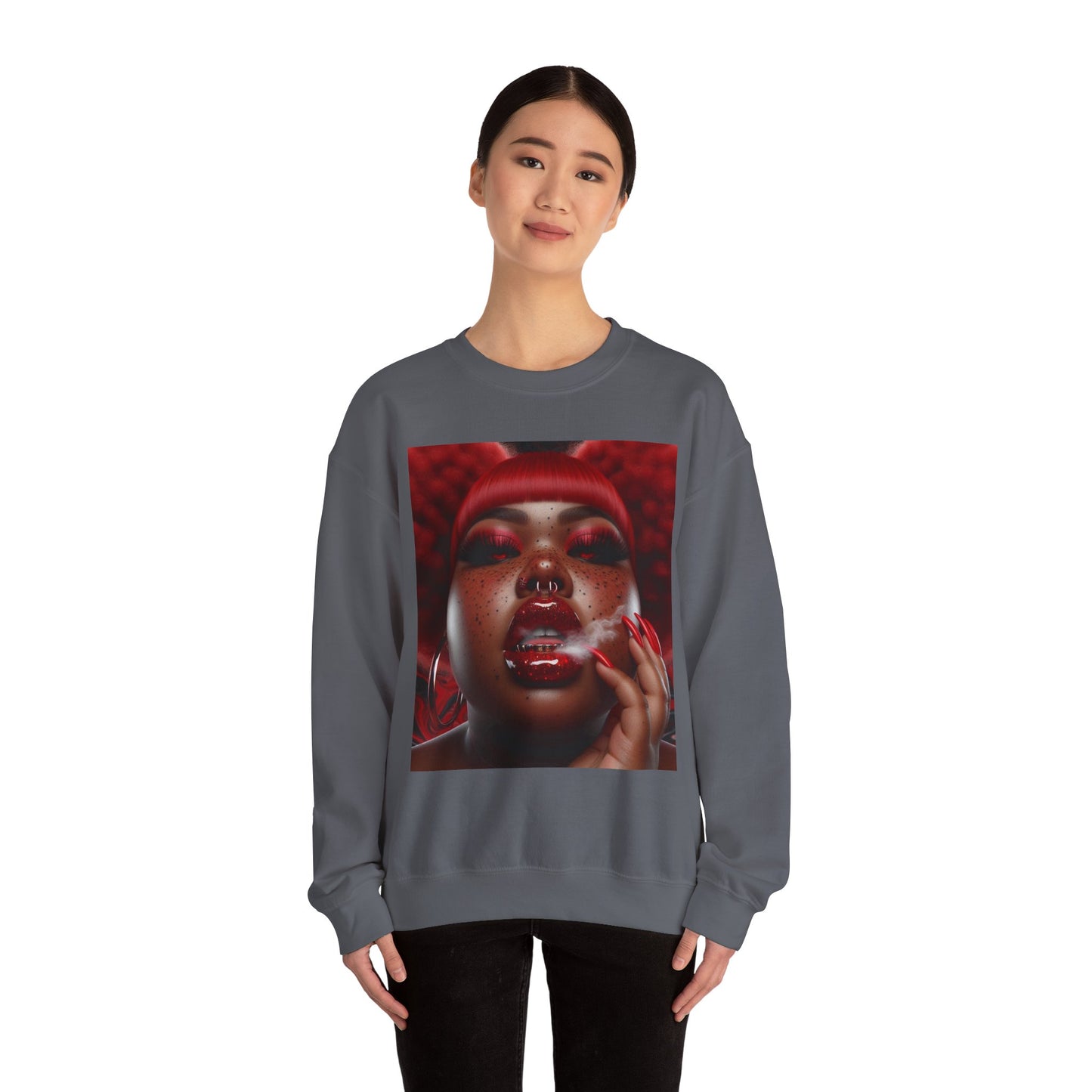 OC Model Manager Patrece Custom Crewneck Sweatshirt