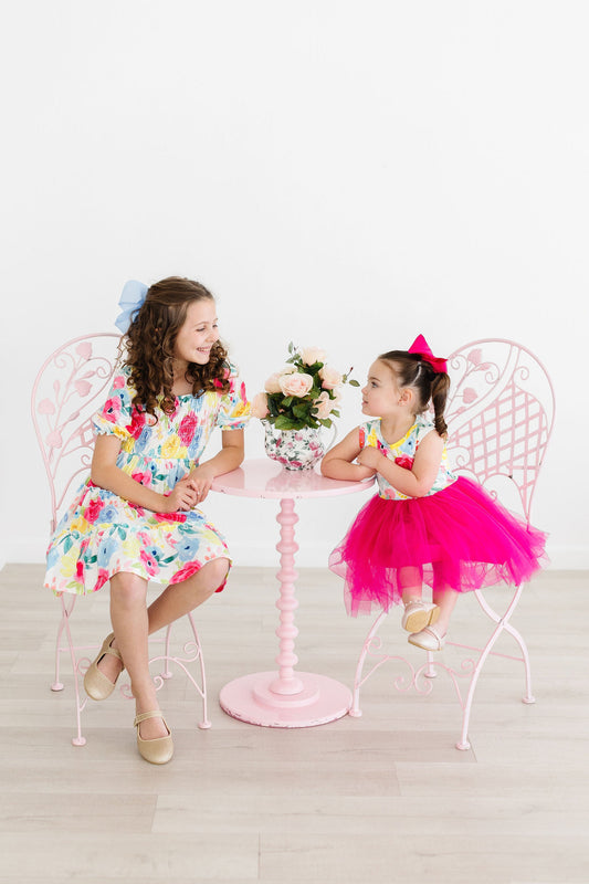 Rosie Smocked Ruffle Dress