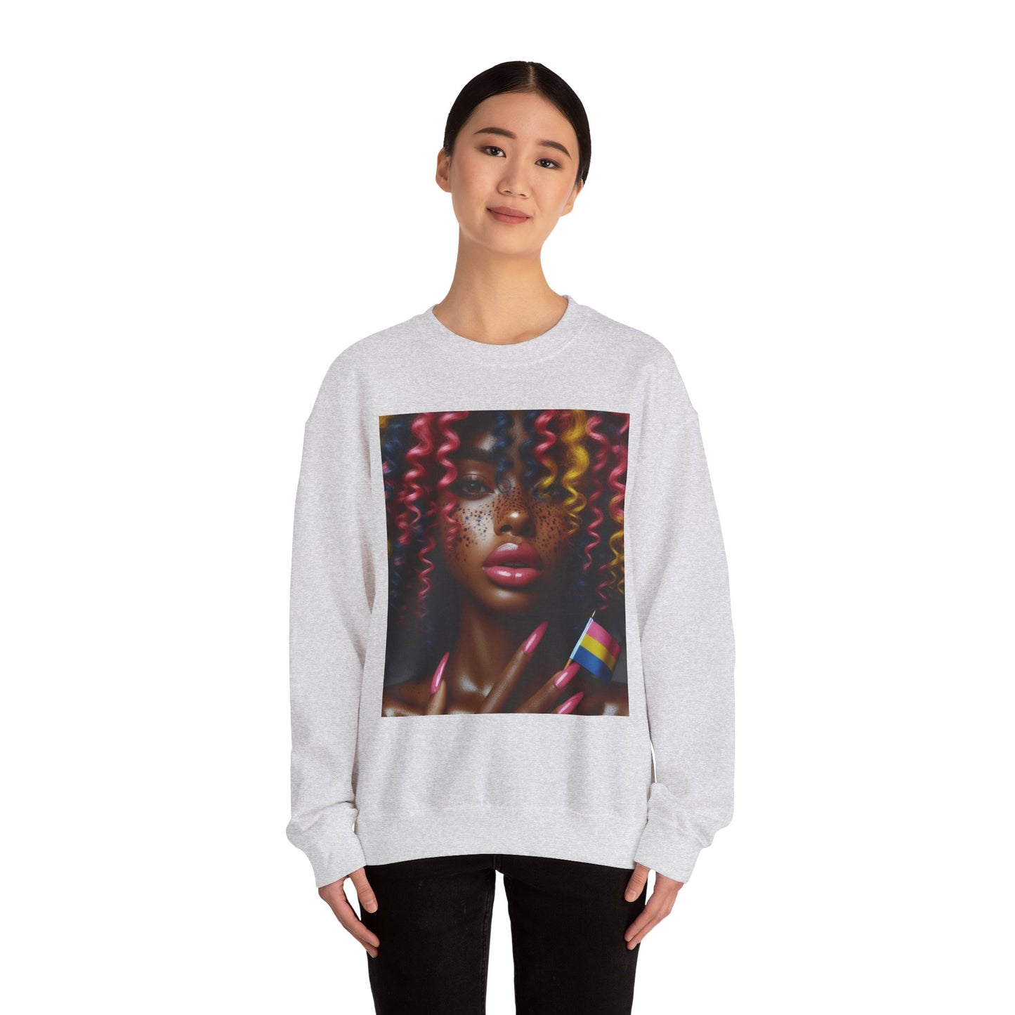 “Pansexual Pride” Heavy Blend™ Crewneck Sweatshirt
