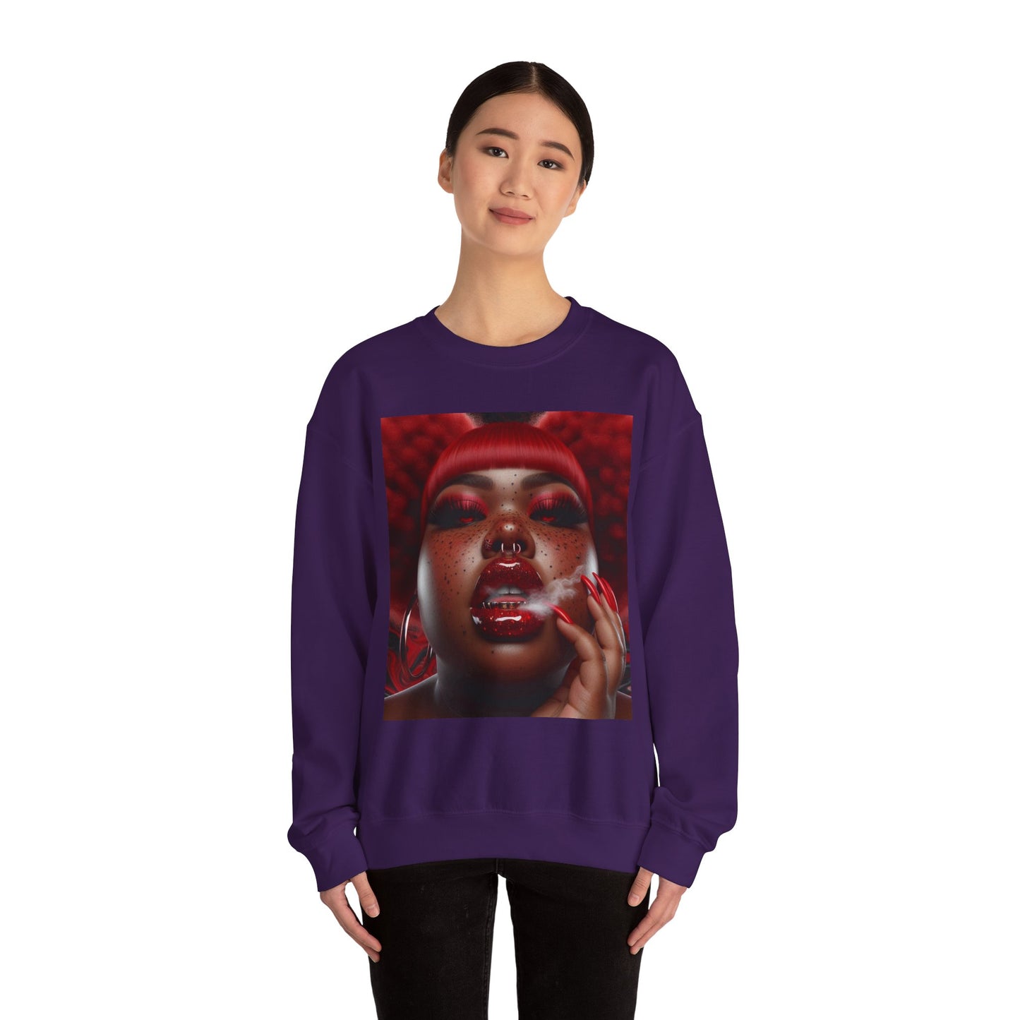OC Model Manager Patrece Custom Crewneck Sweatshirt