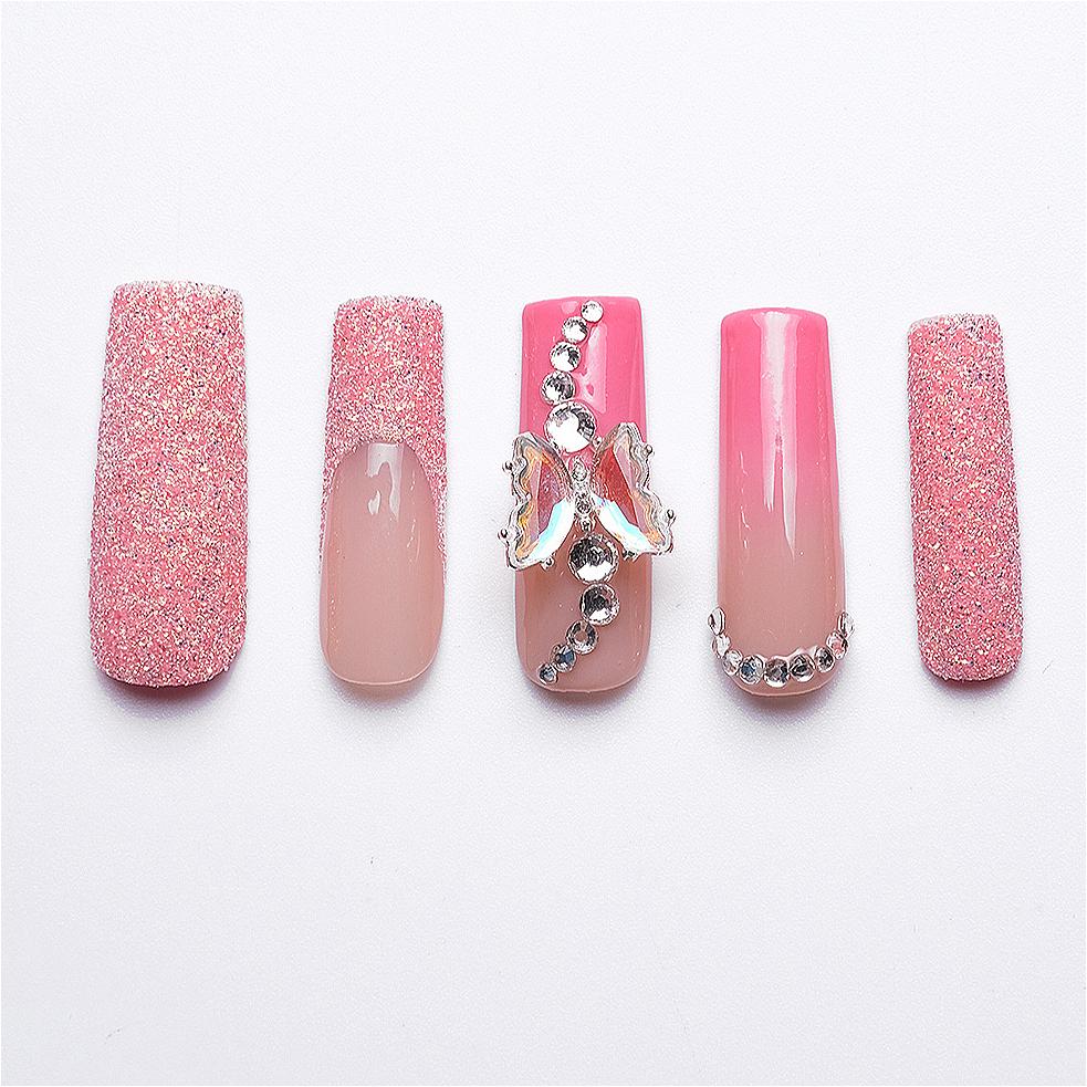 Handmade Nail Wear Nail Art Reusable Press on Nails