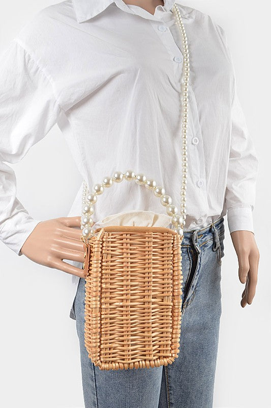 “Bamboo Bling” Clutch Bag