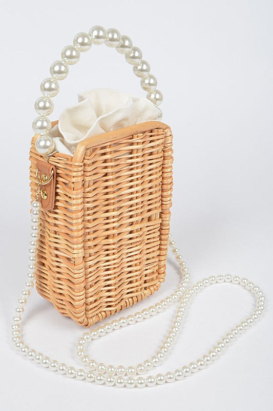 “Bamboo Bling” Clutch Bag