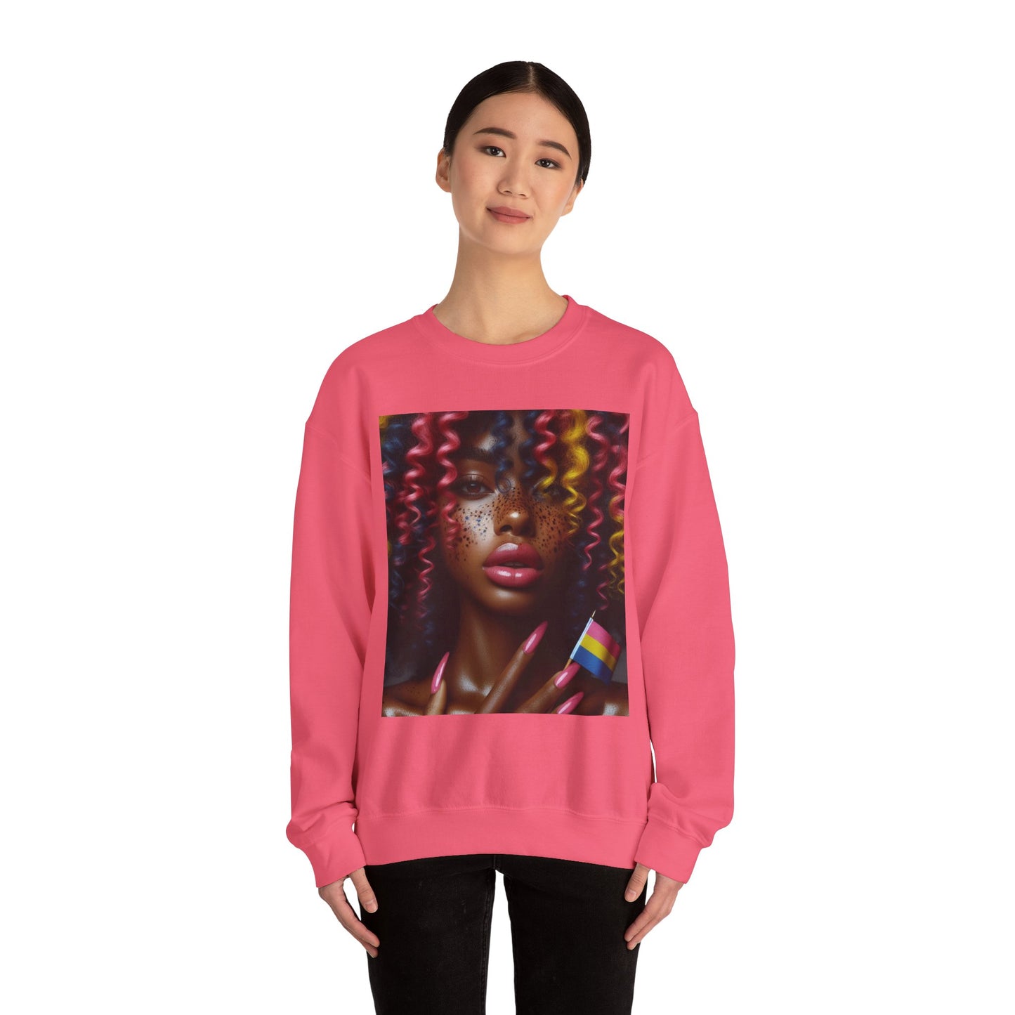 “Pansexual Pride” Heavy Blend™ Crewneck Sweatshirt