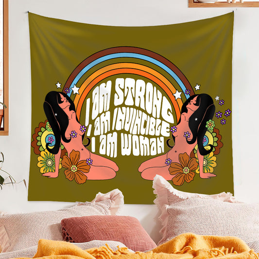 I Am Woman Tarot Tapestry