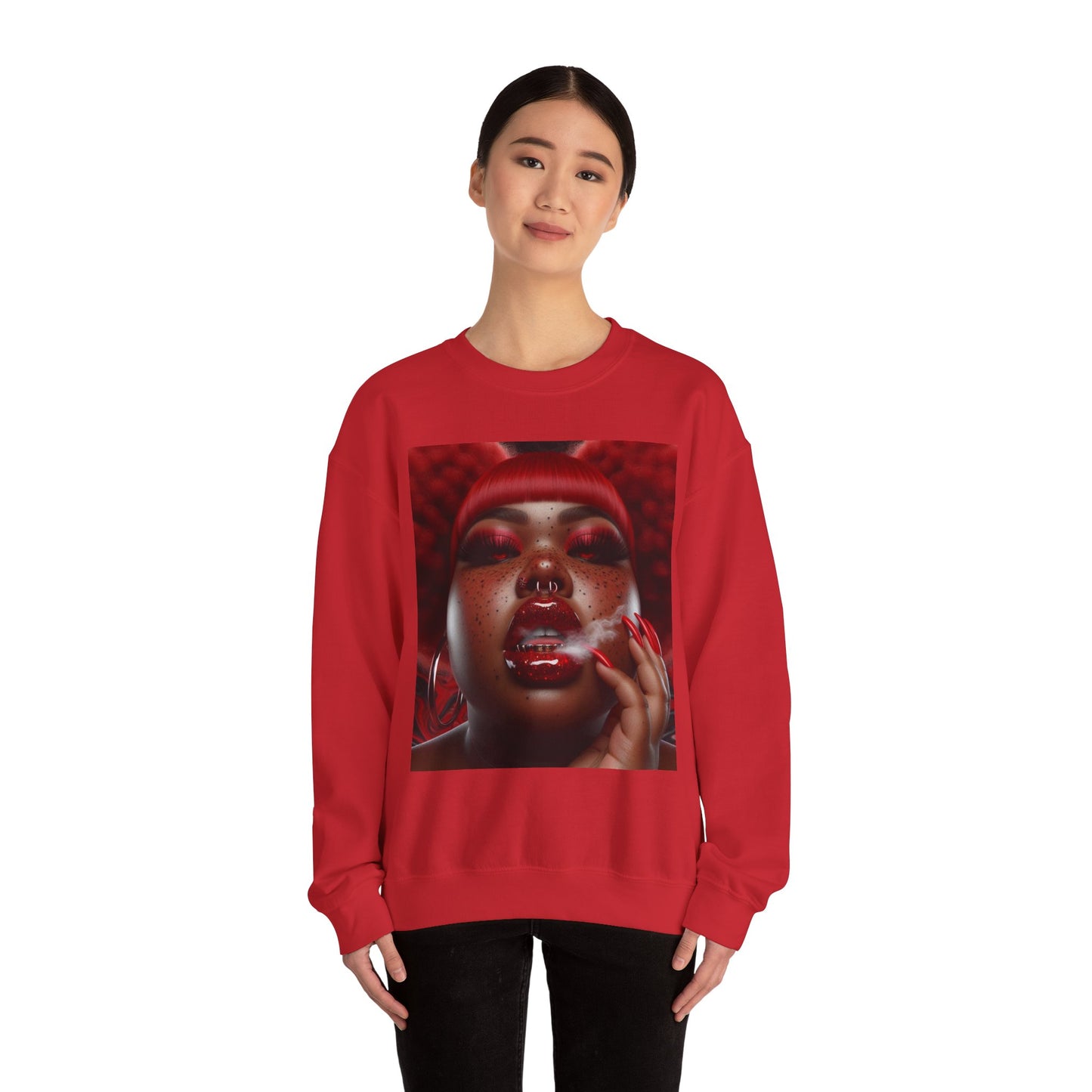 OC Model Manager Patrece Custom Crewneck Sweatshirt