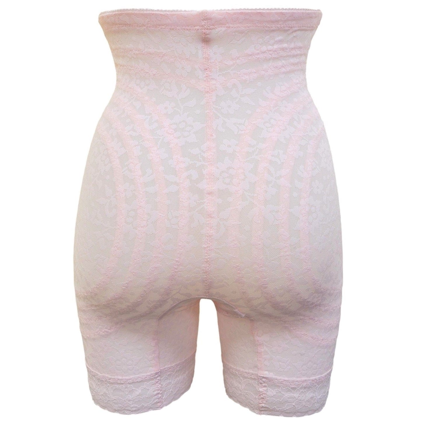No Roll High Waist Lace Thigh Slimmer with Extra Firm Support