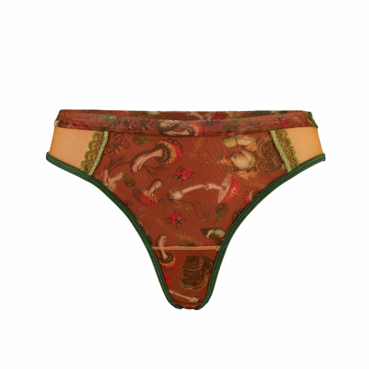 Mushroom Fairy Printed Thong