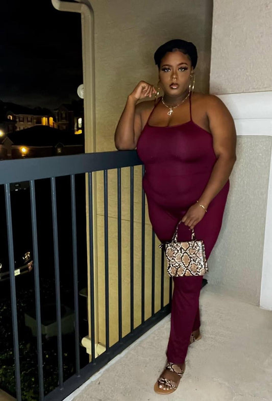 “Kim” Cami Jumpsuit