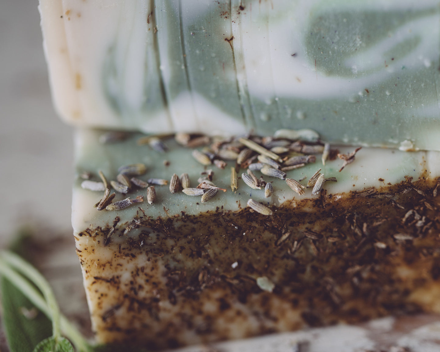 Lavender Sage Handmade Organic Soap | The best of both herbs!