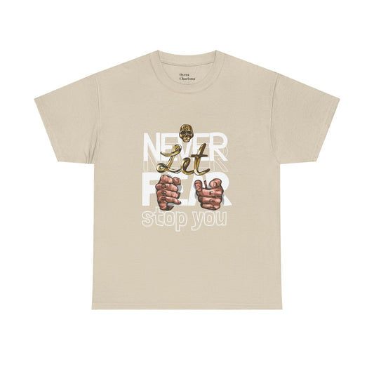 Never Give Up Heavy Cotton Tee