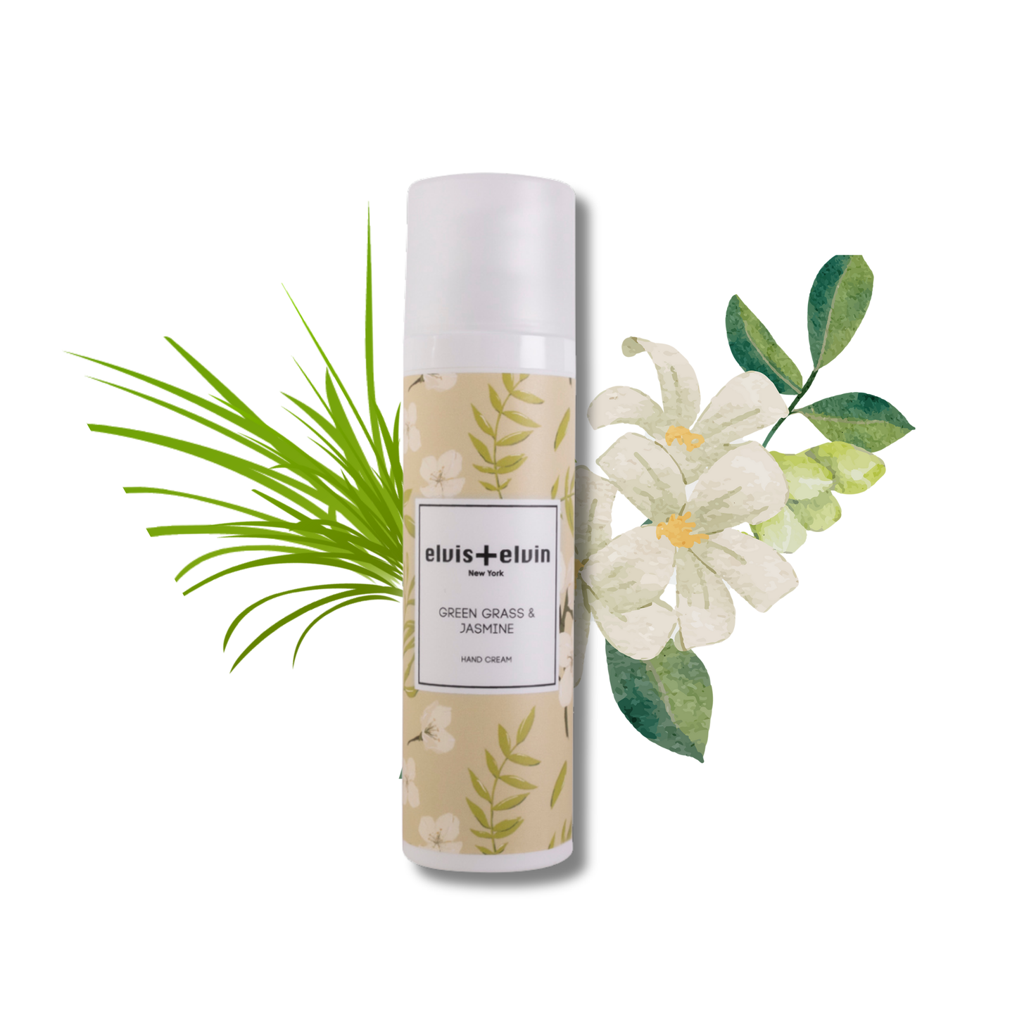 Green Grass & Jasmine Fragrance Hand Cream