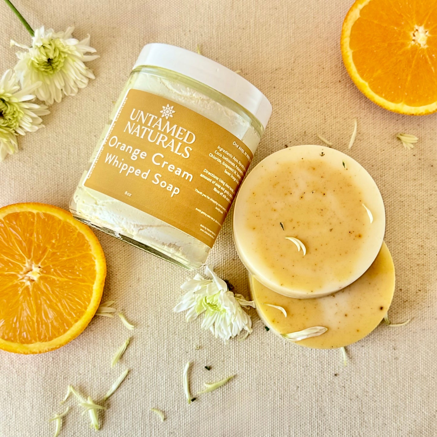 ๐ Orange Cream Whipped Soap: A Lush, Dreamy Cleanse