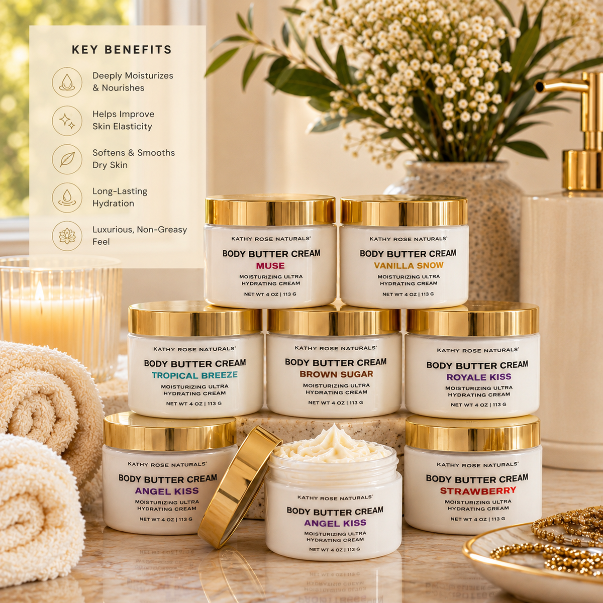 Pick Your Own Buttercream, Body Moisturizer 4oz