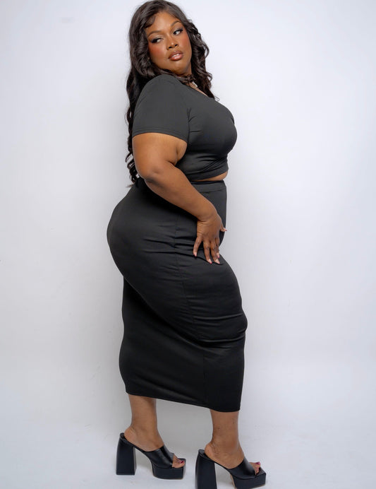 “Madam Majestic” Skirt Set