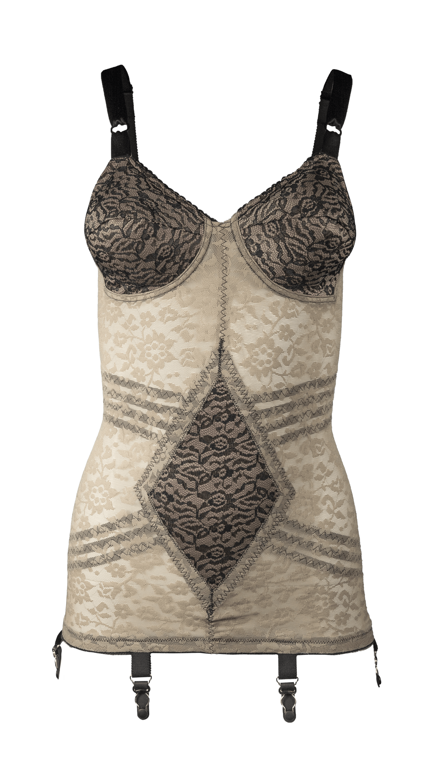 Body Briefer Extra Firm Shaping - Mocha/Black