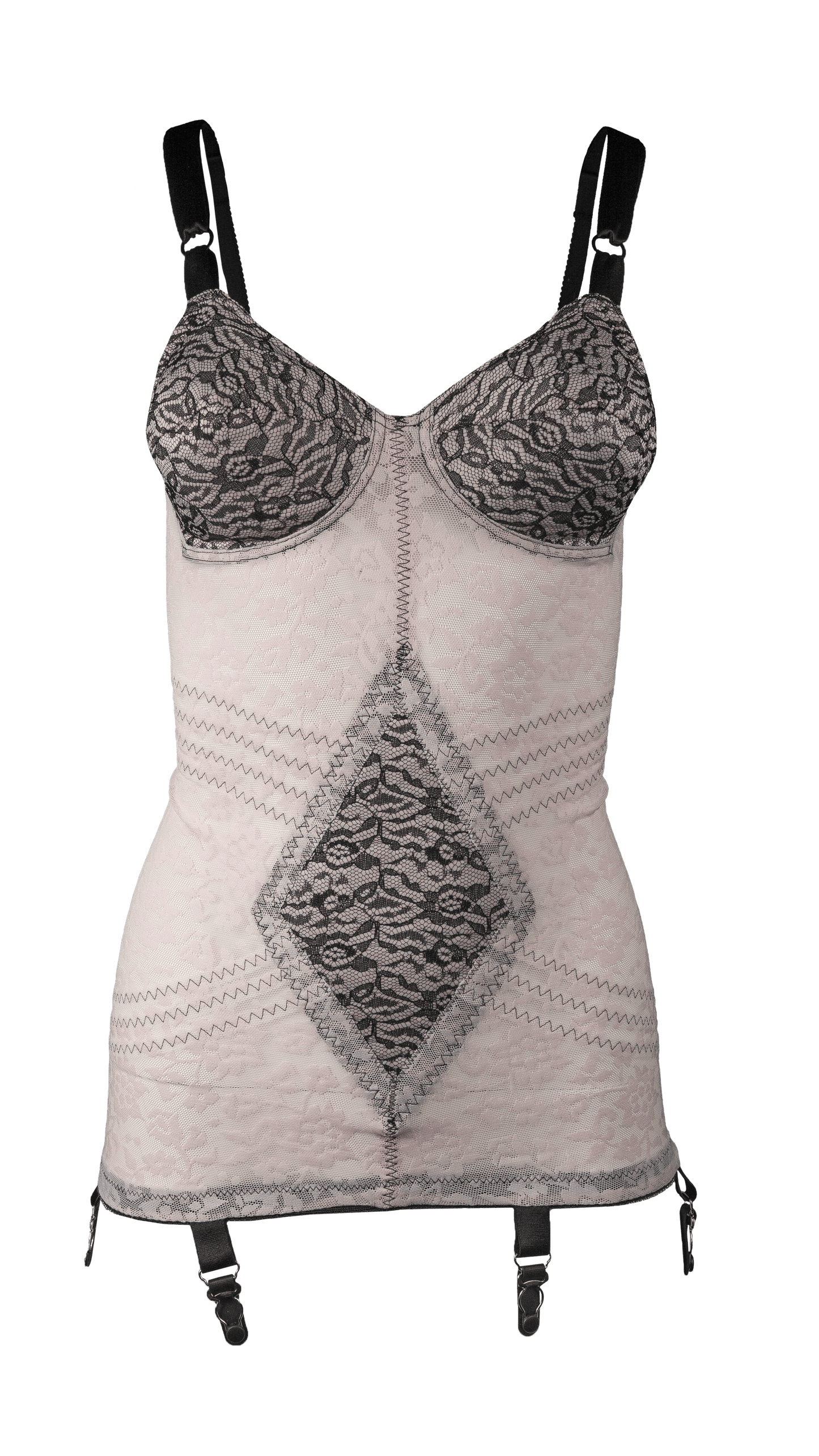 Body Briefer Extra Firm Shaping - Pink/Black