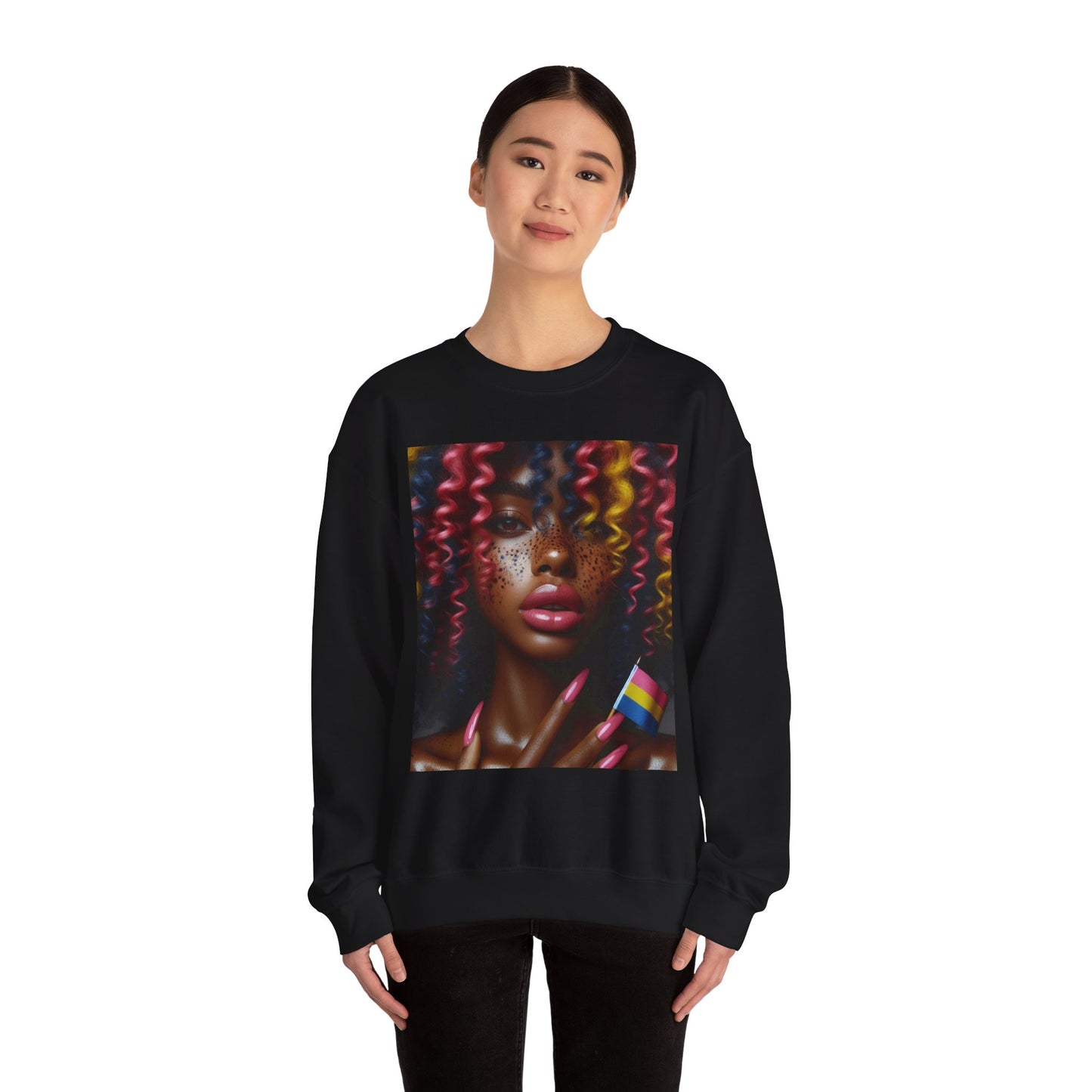 “Pansexual Pride” Heavy Blend™ Crewneck Sweatshirt