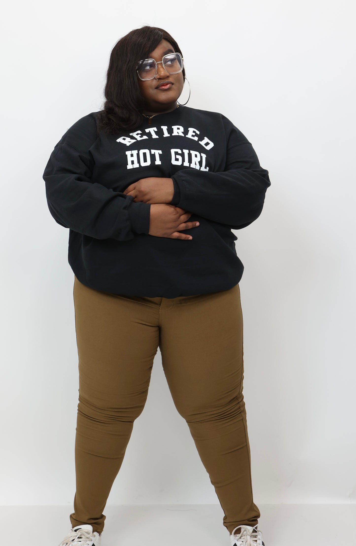 Retired Hot Girl Sweatshirt