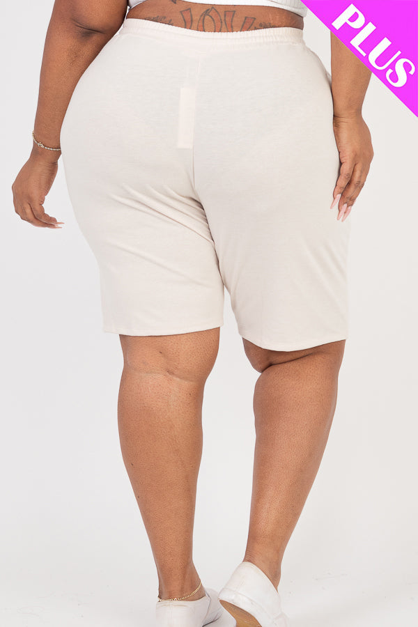 French Terry Bermuda Shorts