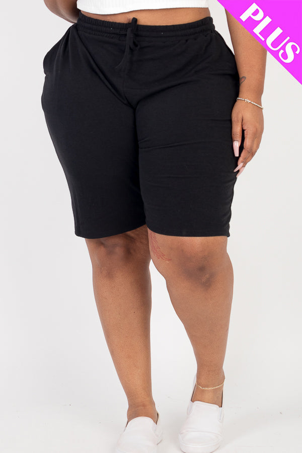 French Terry Bermuda Shorts