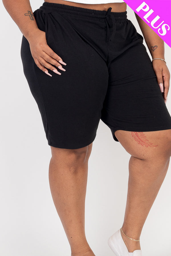 French Terry Bermuda Shorts