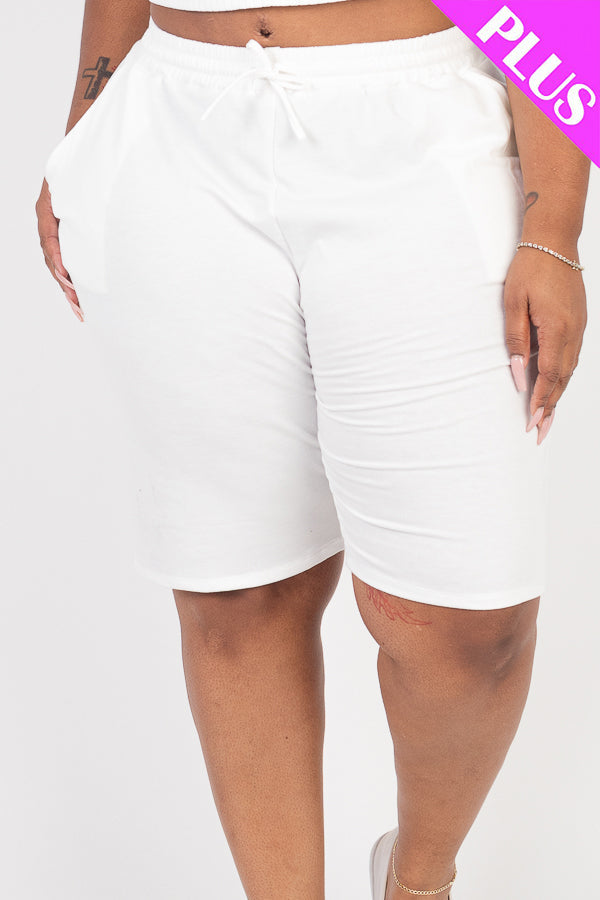 French Terry Bermuda Shorts