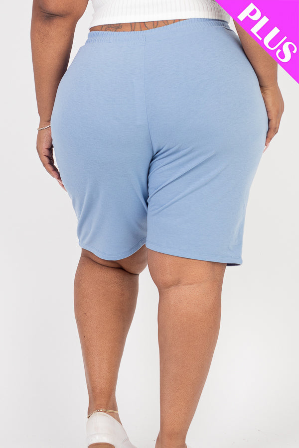 French Terry Bermuda Shorts