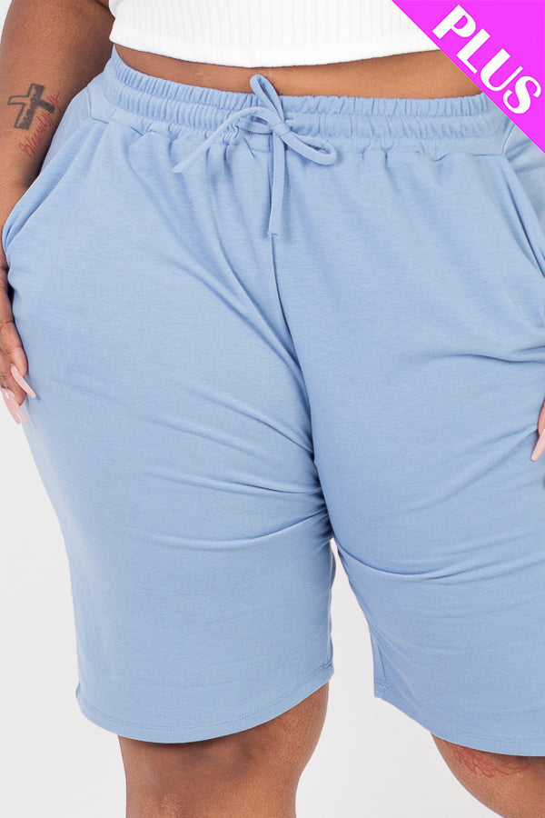 French Terry Bermuda Shorts