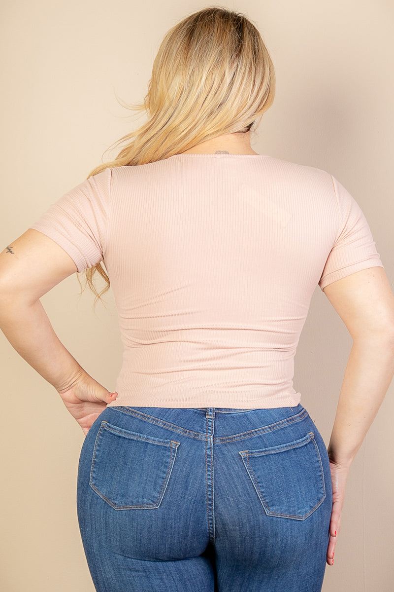 “Serenity” Surplice Top