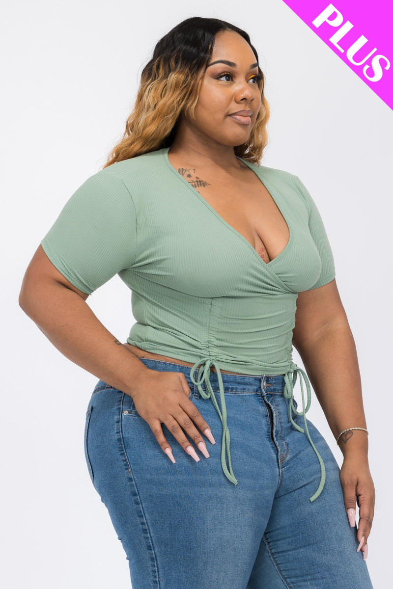 “Serenity” Surplice Top